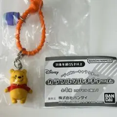 くまのプーさん カラフルマルチチャーム ガチャ