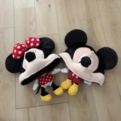 ❁美品　ミッキー　ミニー　ファンキャップセット❁
