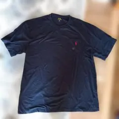 ポロラルフローレン　ｔシャツ　メンズ　ブラック　丸首　綿　5L