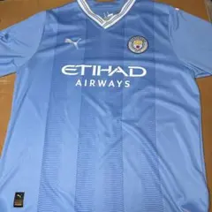 マンチェスター・シティ XL 23-24 オーセンティック　値下げあり