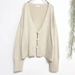 9833 ローリーズファーム ニットカーディガン レディース トップス シンプル