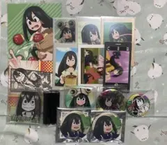 ヒロアカ 蛙吹梅雨 缶バッジ ポスカ アクスタ