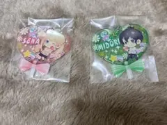 HoneyWorks アクリルキーホルダー　濱中緑&成美聖奈