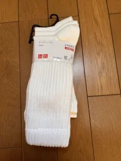 ユニクロ　ルーズソックス　3足組