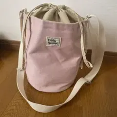 デイリーラシット　軽い　ショルダーバッグ 巾着 ポシェット