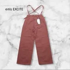 エムズエキサイト パンツ ダークオレンジ フリー ワイド サロペットのサムネイル