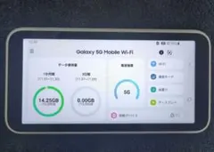 Galaxy 5G Mobile Wi-Fi ホワイト　SCR01