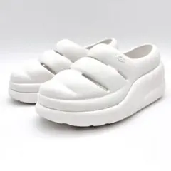 ●アグ SPORT YEAH CLOG クロッグ ホワイト サンダル 厚底のサムネイル