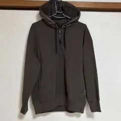 ユニクロ＋Ｊフードパーカーオーバーサイズ　カーキーＭサイズ　未使用品　レア