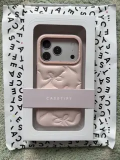CASETiFYリボンデザインバレンタイン iPhone17pro チャーム付 - メルカリ
