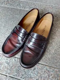 HARUTA ダークブラウン ローファー 24.5cm