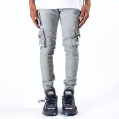 SERENEDE Timber Wolf Cargo Jeans サイズ34