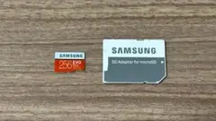 Samsung EVO Plus マイクロSDカード 256GB