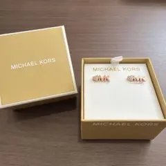 MICHAEL KORS MKロゴピアス