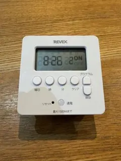 リーベックス PT80DW デジタルタイマー 白 ホワイト Revexのサムネイル