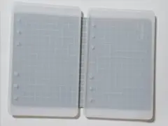 【 訳あり 】　手帳　シリコンモールド　6穴　手帳型　手帳形