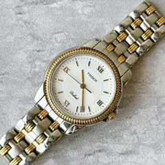 TISSOT ティソ バラード コンビ ユニセックス 腕時計 デイト 上品 希少のサムネイル