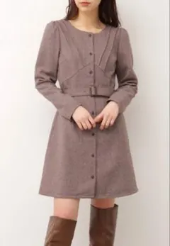 FREE'S MART パネル切替ミニ丈ワンピース　フリーズマート