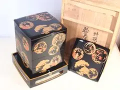 春日大塗師 堀部亘哉 明月院家具 明月椀揃え 膳 共箱 春日大塗師 堀部亘哉 明月院家具 明月椀揃え 膳 共箱 - メルカリ