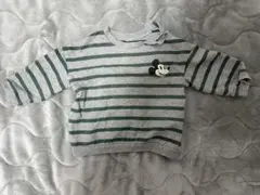 H&M ミッキーマウス ストライプ トレーナー 80