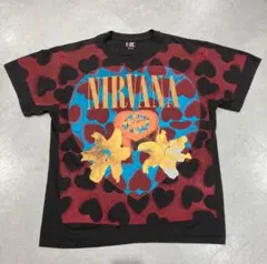 一点のみ【新品】 NIRVANA ハートTシャツ M タイ購入 一点のみ【新品】 NIRVANA ハートTシャツ M タイ購入 一点のみ