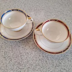 黒壺美品】ウェッジウッド☆チッペンデール☆トリオ ペア - メルカリ