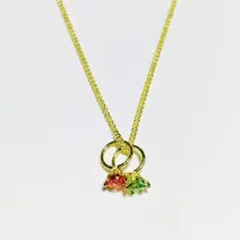 ♥️誕生石ベビーリングネックレス♥️