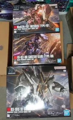 HG メッサーF01型 ペーネロペー クスィーガンダム 3点セット 閃ハサ