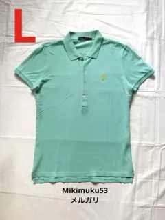 Ralph Lauren ポロシャツ ミントグリーン Lのサムネイル