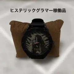HYSTERIC GLAMOUR 腕時計 クォーツ ブラックオリジナル稼働品のサムネイル