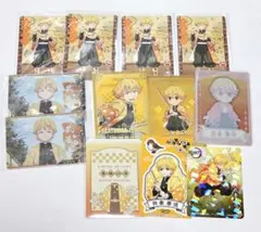 鬼滅の刃 カード ステッカー 我妻善逸