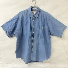 CREATIVE EDGE クリエイティブエッジ シャツ 半袖 デニム風