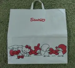 산리오 キャラクターズ ショップ袋 紙袋 Ｌサイズ ハローキティ おまけ付き