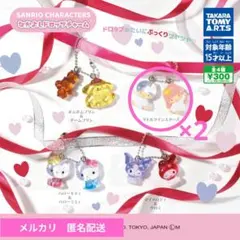 サンリオ なかよしドロップチャーム リトルツインスターズ 2個