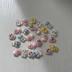25個セット　ちいかわ　おぱんちゅうさぎ　ネイルパーツ
