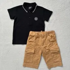 COMME CA ISM ポロシャツ&パンツセット　100センチ