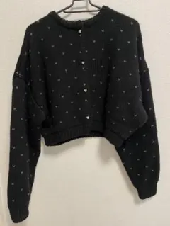 willfully ニット ハート ドット