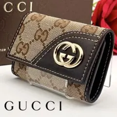 ⭐︎★最終値下げ★⭐︎【未使用】gucci キーケース GUCCI - 値下げしました。GUCCI キーケースの通販 by みょんみ's