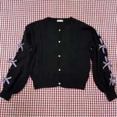 axes femme カーディガン