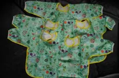 【廃盤】Solby ビブデバビデブー　長袖　お食事エプロン　5枚組