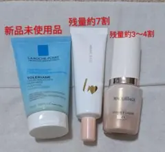 ラロッシュポゼ洗顔　ビーアイドル下地　マキアージュリキッドファンデ