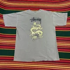STUSSY 80s 黒タグ USA製 初代 ドラゴン old ステューシー