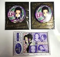 鬼滅の刃 胡蝶しのぶ 誕生日バッジ アクリルスタンド