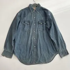 90s リーバイス 香港製 オーバーシャツ XL相当 54500-04 デニム