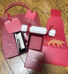 新品 Cartier カルティエ 空箱+ショッパーセット【海外限定】