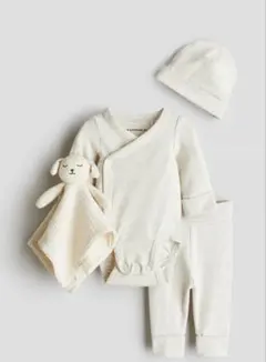 H&M ADORABLES コットンロンパースセット