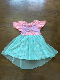 baby doll リトルマーメイドプリント 半袖ワンピース120センチのサムネイル