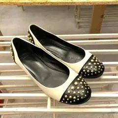 ♯368 希少MOSCHINO CHEAPANDCHICパンプス スタッズ付きのサムネイル