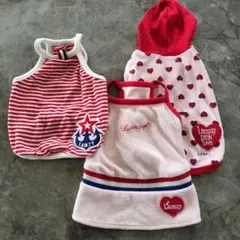 ペット服 ラムジーSMサイズ3枚セット