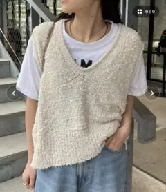 CIAOPANIC TYPY ニットベスト 白 ホワイト